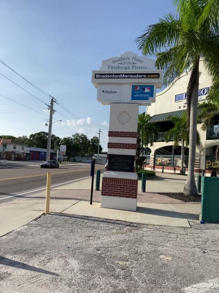 LECOM Park exterior, Bradenton, FL